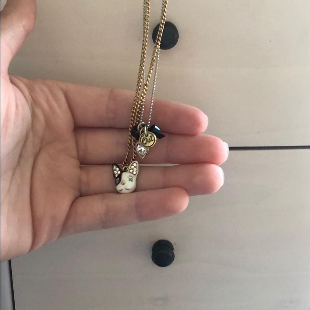 Brand New Gold and Silver Betsy Johnson Necklace